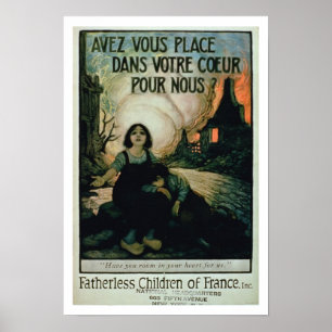 "Haben Sie Sie Raum in Ihren Herzen für uns? ", Poster