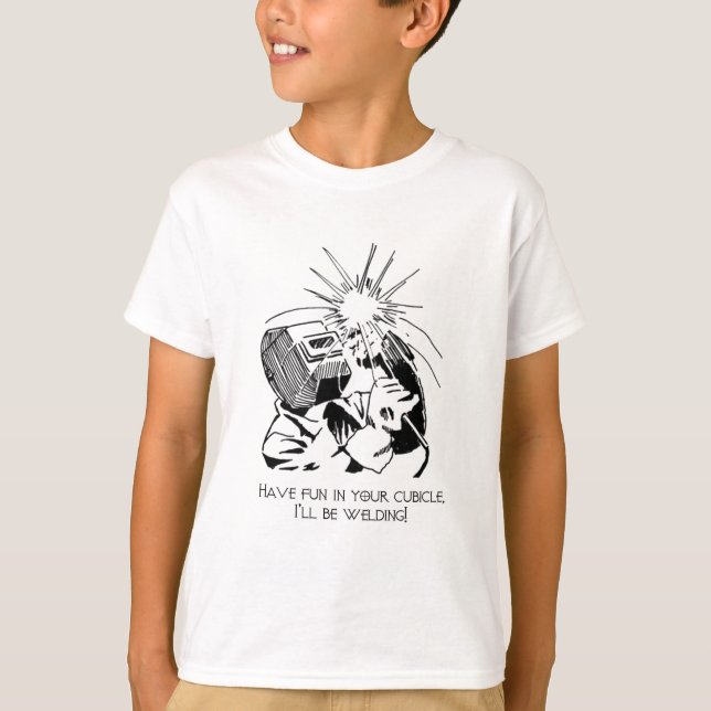 Haben Sie Spaß in Ihrer Zelle, ich wird schweißen! T-Shirt (Vorderseite)