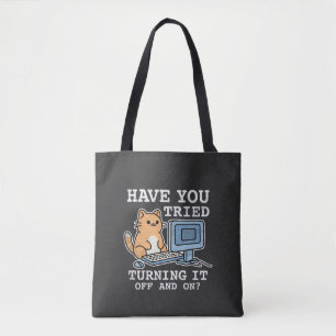 Haben Sie versucht, es auszuschalten und an zu sch Tasche
