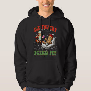 Haben Sie versucht, es lustig Weihnachts-Krankensc Hoodie