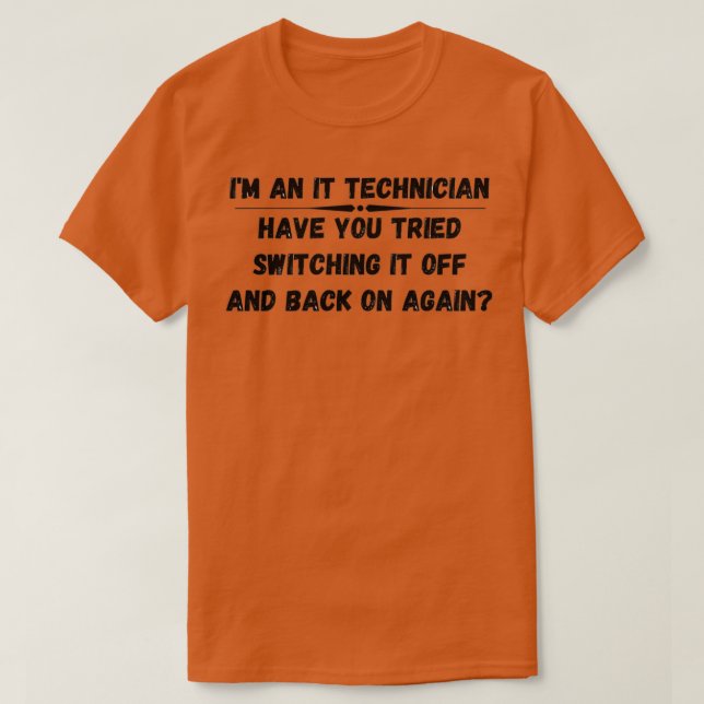 Haben Sie versucht, es wieder und wieder auszuscha T-Shirt (Design vorne)