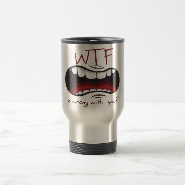 Haben Sie WTF Tasse | reist (Mittel)