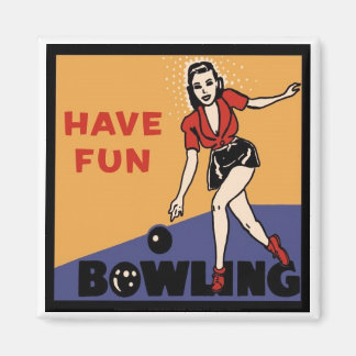 Haben Spaß Bowling Magnet