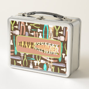 Haben Squeezy Hammer Reisen Metal Lunch Box