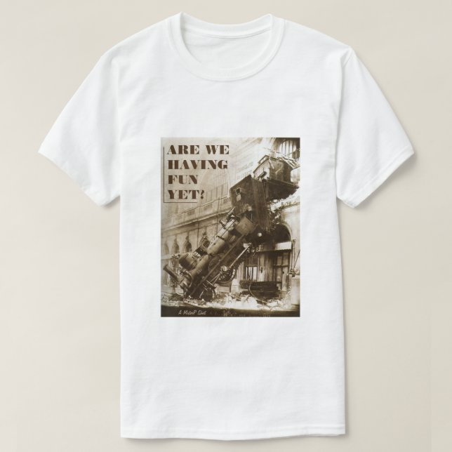 Haben wir noch Spaß? - Ein MisterP-Shirt T-Shirt (Design vorne)