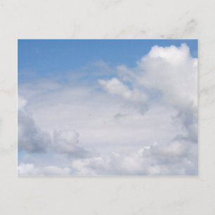 Haben Wolken Soule? Postkarte