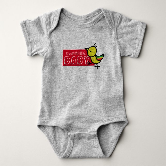 Habesha Äthiopian Baby Strampler (Vorderseite)