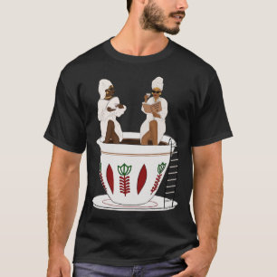 Habesha Women Coffee Jebena Coffeine Ethiopians Ba T-Shirt