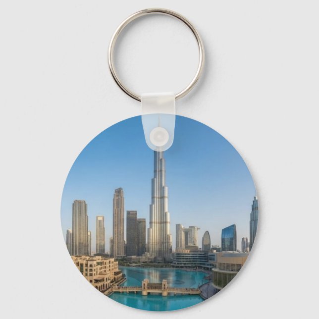 Habibi Come To Dubai Custom Name Travel  Schlüsselanhänger (Vorderseite)