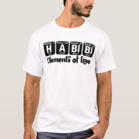 Habibi-Elemente der Liebe Periodische Tabelle Arab