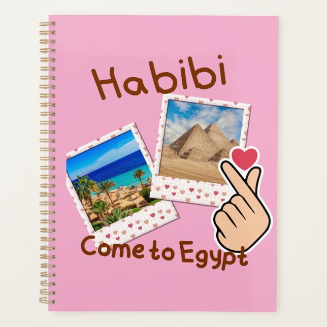 Habibi Komm nach Ägypten Planer (Vorderseite)