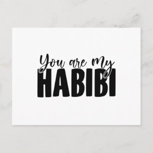 Habibis   Yallah-Habibi Habibo - Arabische Geschen Postkarte