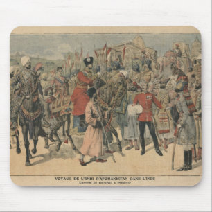 Habibullah Kahn Emir von Afghanistan Mousepad