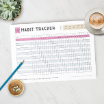 Habit Tracker Notizblock<br><div class="desc">Verfolgen Sie Ihre monatlichen, wöchentlichen und täglichen Gewohnheiten mit diesem Gewohnheitsüberwacher. Nutzen Sie es, um neue gesunde Gewohnheiten zu schaffen oder schlechte Gewohnheiten zu stoppen. Sie werden Ihre Ziele in kürzester Zeit erreichen können!</div>