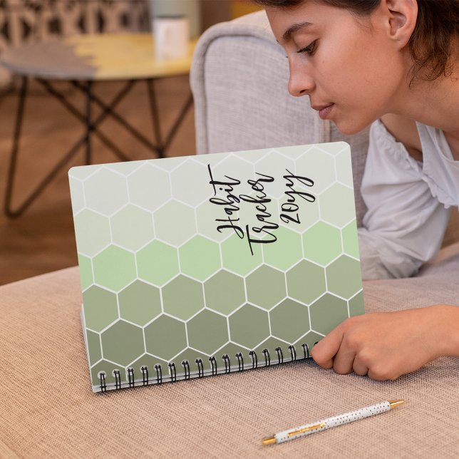 Habit Tracker Sage Green Notizbuch (Von Creator hochgeladen)