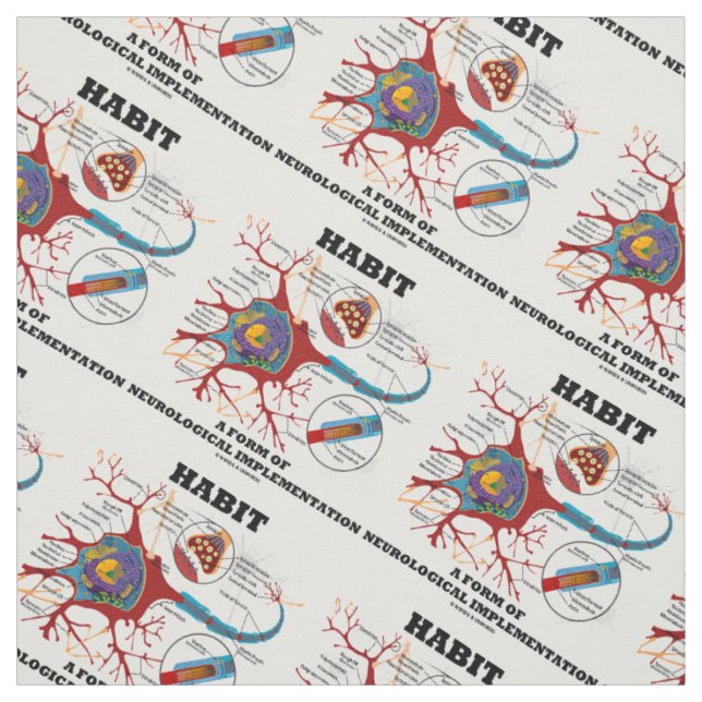 Habitat eine Form von Neurologischem Neuron Stoff (Muster)