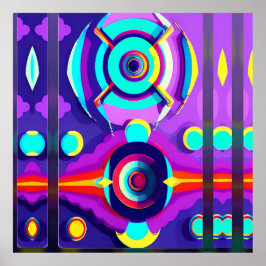 Habitat für Modernität Ken Gage Art Poster