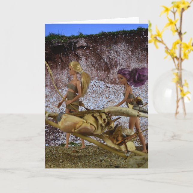 Habitat Préhistorique. Carte (Fleur jaune)
