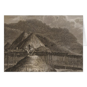 Habitations de Kamtschatka, Russie