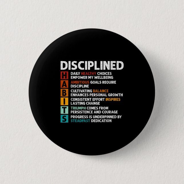 Habits Definition Motivierend Angebotsbestätigunge Button (Vorderseite)