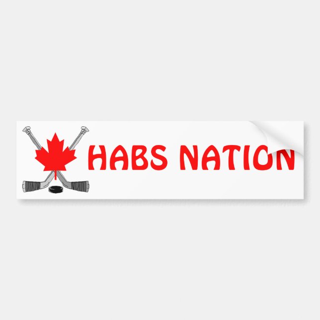 HABS NATION AUTOAUFKLEBER (Vorne)