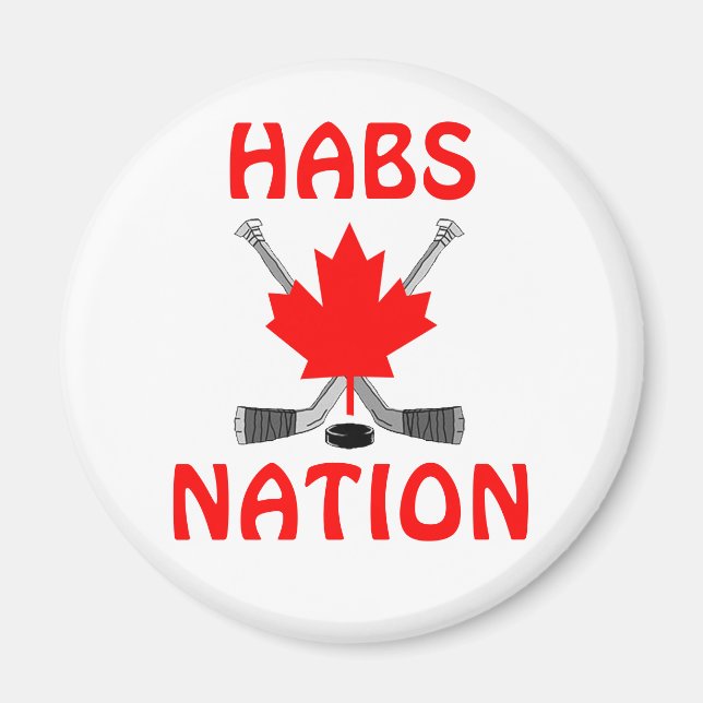HABS NATION MAGNET (Vorne)