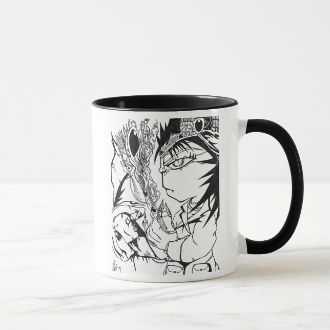 Habsucht Tasse (Rechts)