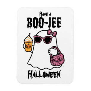 Habt ein Boo-jee Halloween-Gespenst Magnet