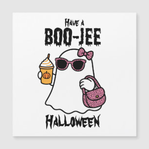 Habt ein Boo-jee Halloween-Gespenst Magnetkarte