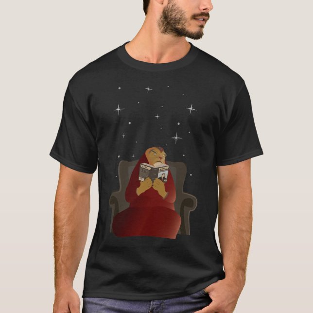 Hacan liest The Art of the Deal T-Shirt (Vorderseite)