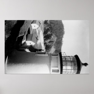 Hacenta Head Lighthouse FotografieKüste Poster