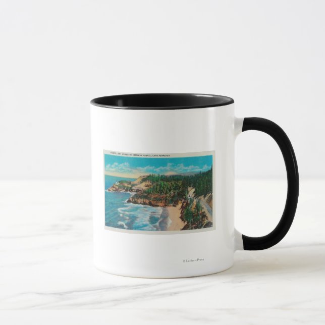 Hacenta Head Lighthouse und Cape PerpetuaCoast Tasse (Rechts)