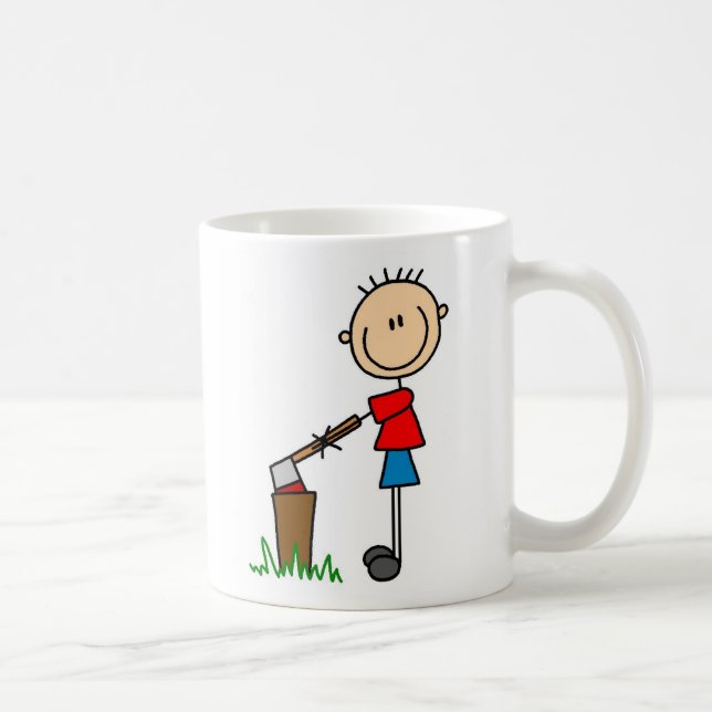 Hachage de la tasse en bois de camping (Droite)