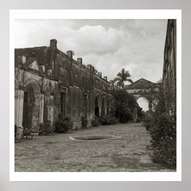 Hacienda Yaxcopoil, Merida, Yucatan, Mexiko Poster (Vorne)