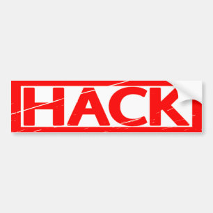 Hack-Briefmarke Autoaufkleber