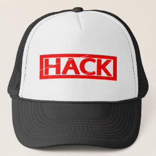 Hack-Briefmarke Truckerkappe