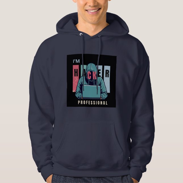 HACKER-Design Hoodie (Vorderseite)