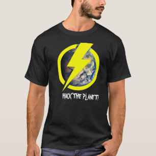Hacker-Film - zerhacken Sie den Planeten! T-Shirt