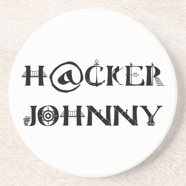 hacker johnny untersetzer (Vorne)