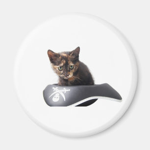 Hacker-Kätzchen Magnet