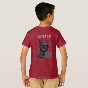 Hacker Katze T-Shirt