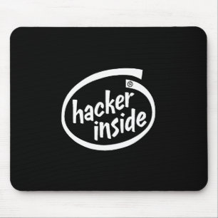 Hacker nach innen mousepad