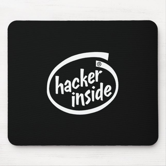 Hacker nach innen mousepad (Vorne)