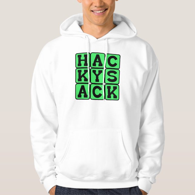 Hacker Sack, Footbag Game Hoodie (Vorderseite)