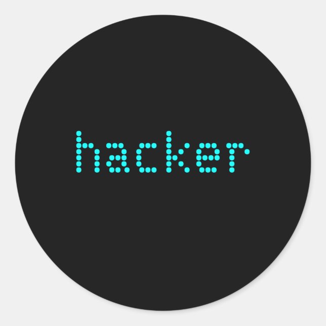 Hacker Stickers Pack mit 20 (Vorderseite)