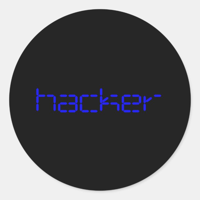 Hacker Stickers Pack mit 20 (Vorderseite)