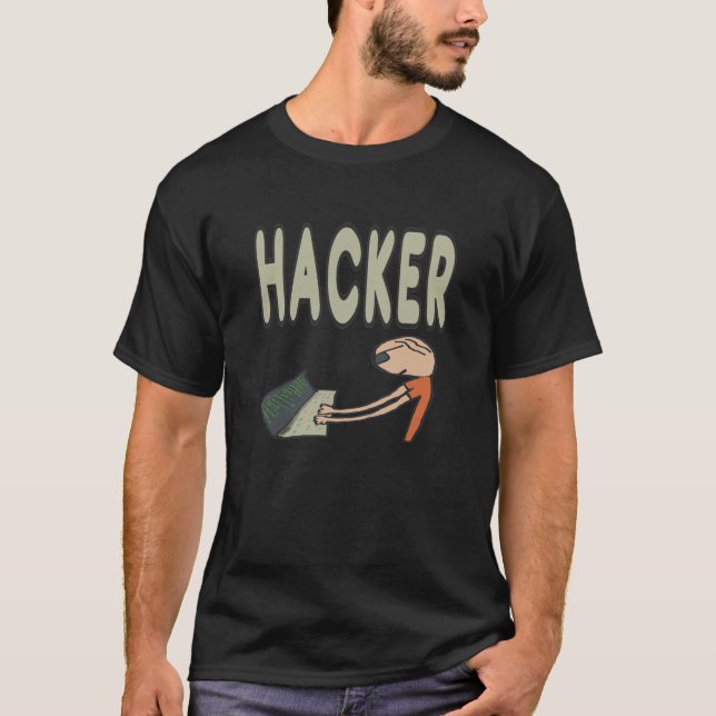 Hacker T-Shirt (Vorderseite)