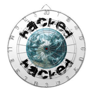 Hacket Planet Erde Dartscheibe