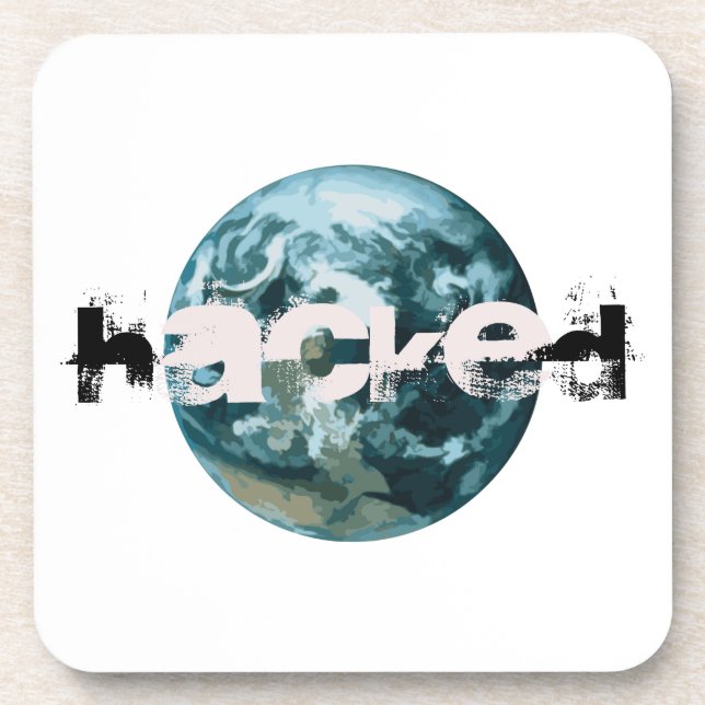 Hacket Planet Erde Untersetzer (Vorderseite)