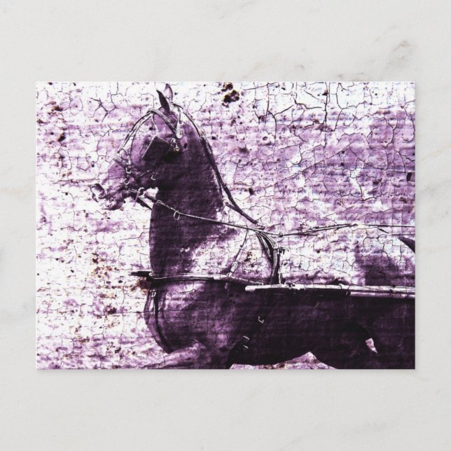 Hackey Crackle Digital Art Postkarte (Vorderseite)